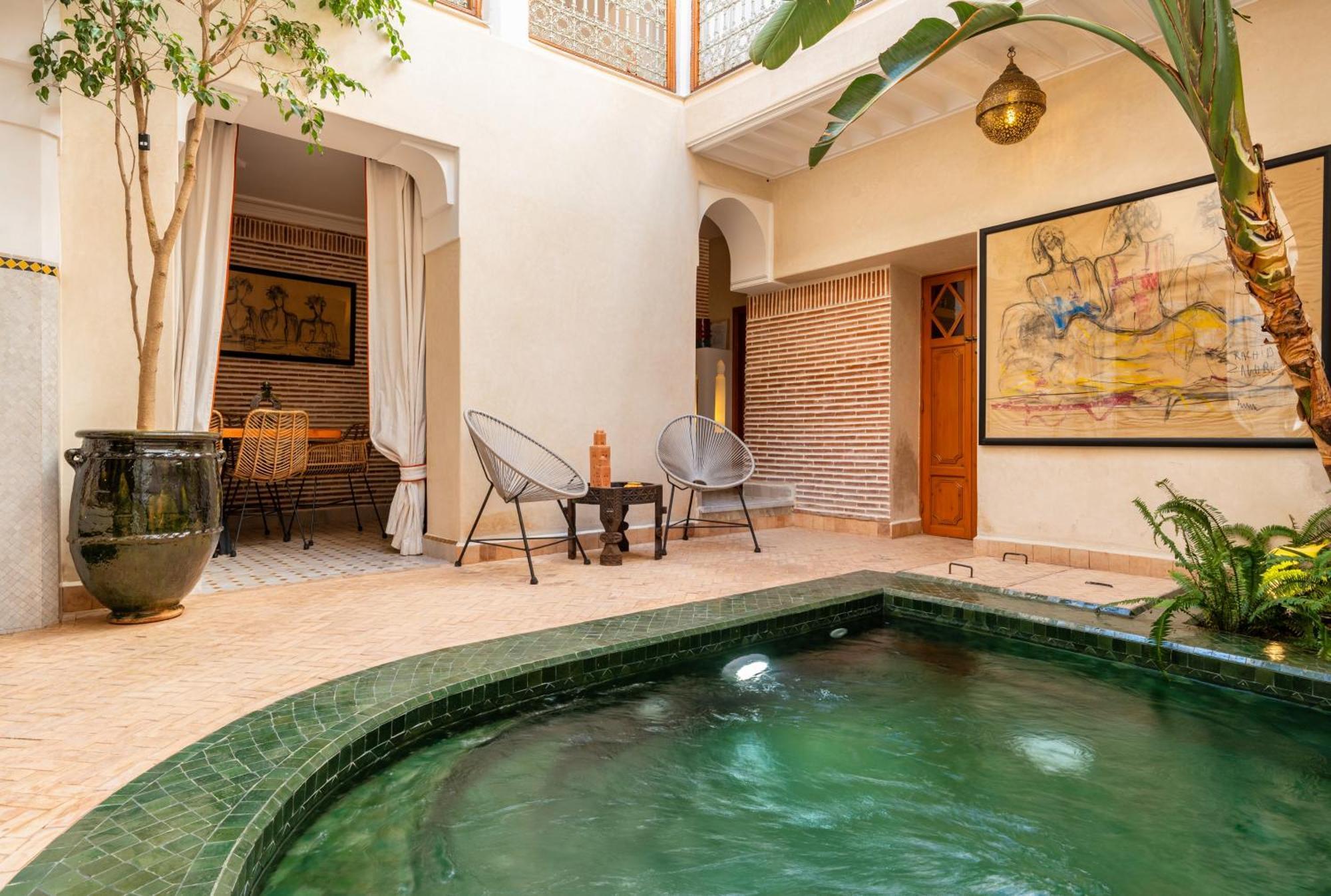 Riad The D'Orient - Piscine Privee - Petit Dejeuner Marrakesch Exterior foto
